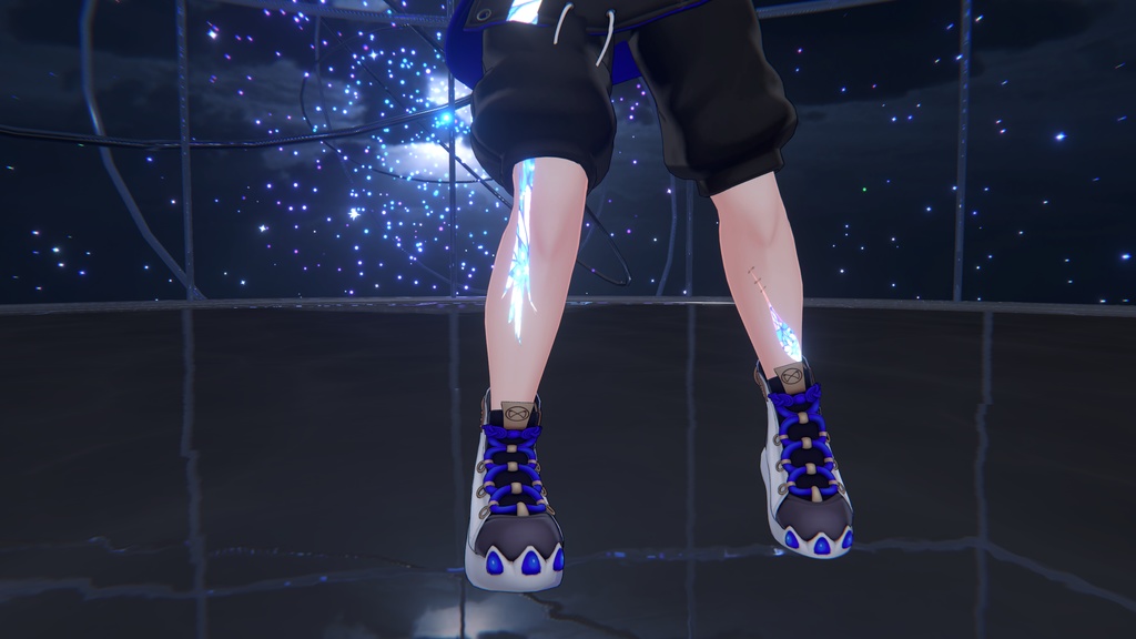 【中身バレ】ステンドグラス縫い目テクスチャ