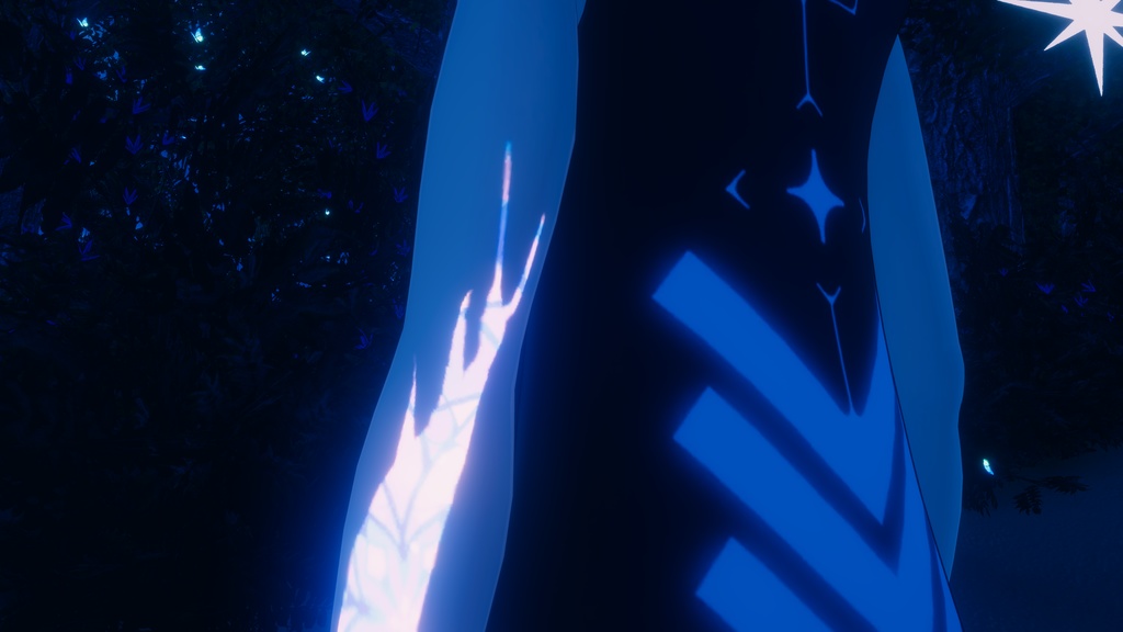 【中身バレ】ステンドグラス割れ目テクスチャ