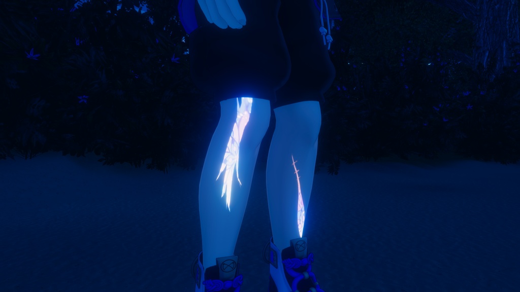 【中身バレ】ステンドグラス割れ目テクスチャ