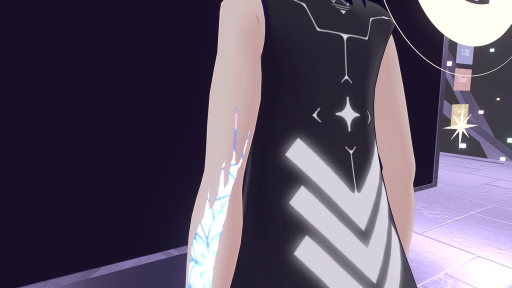 【中身バレ】ステンドグラス割れ目テクスチャ