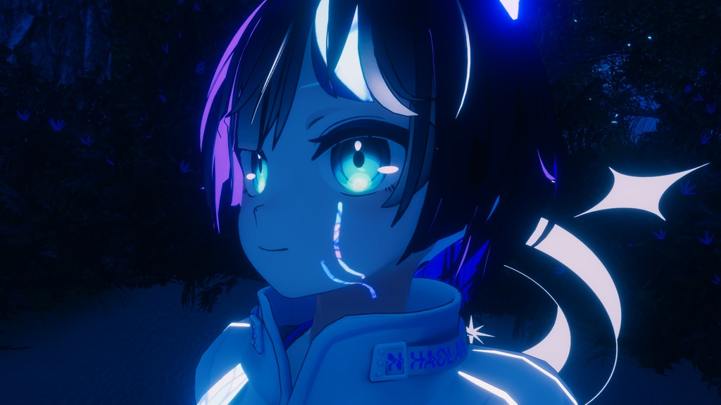 【中身バレ】ステンドグラスサイバー風テクスチャ