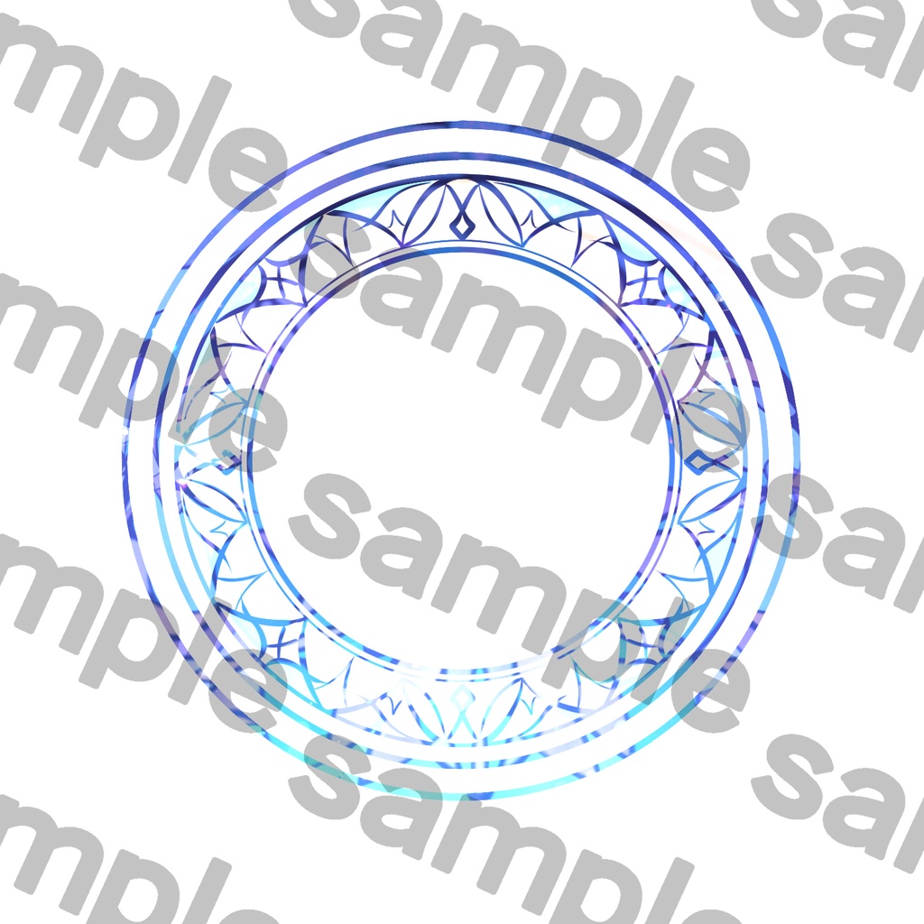 【かんたん天使オシャレ】ステンドグラスヘイロー