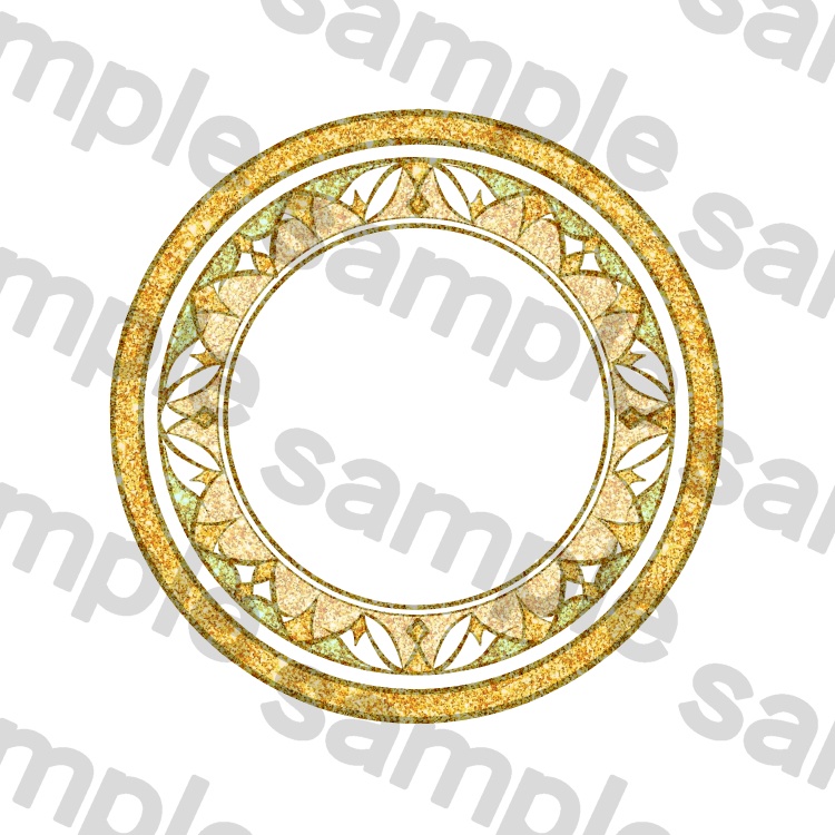 【かんたん天使オシャレ】ステンドグラスヘイロー