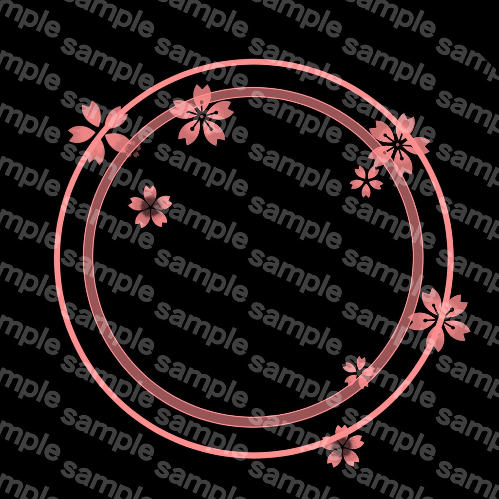 【かんたん春天使オシャレ】桜咲くヘイロー