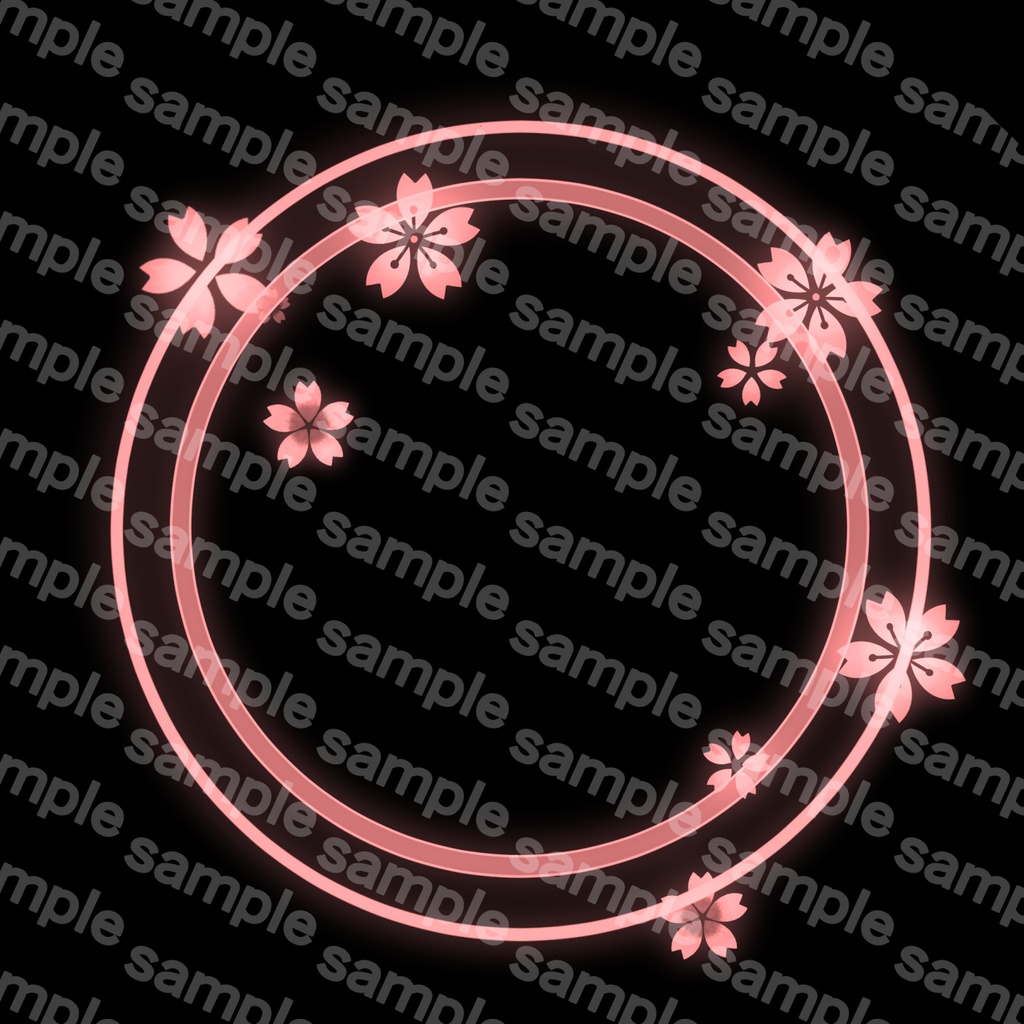 【かんたん春天使オシャレ】桜咲くヘイロー