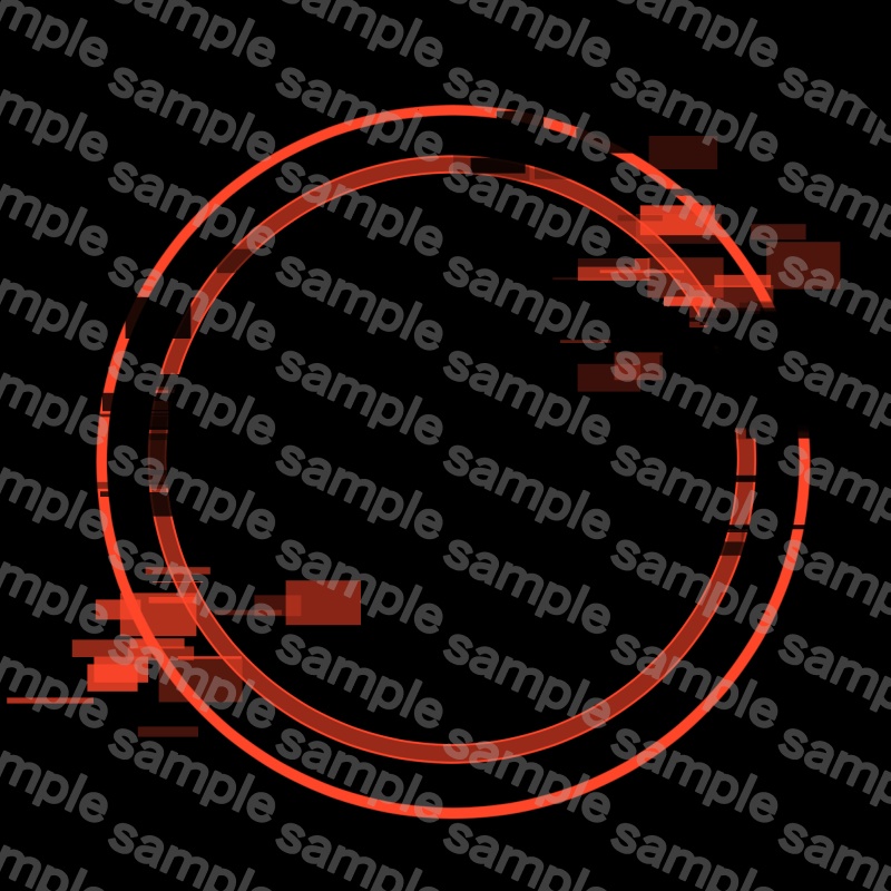 【簡単天使オシャレ】サイバー風バグヘイロー