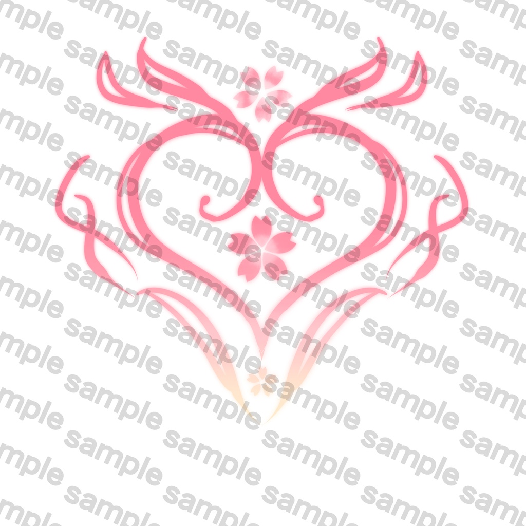 【神秘的】桜モチーフ淫紋【VRC】