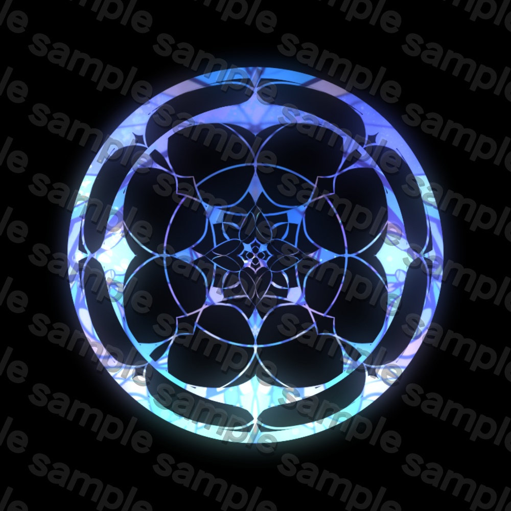 【VRC】神々しいステンドグラスヘイロー