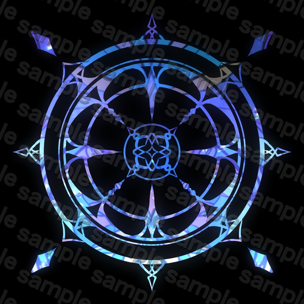 【VRC】神々しいステンドグラスヘイロー 第二弾