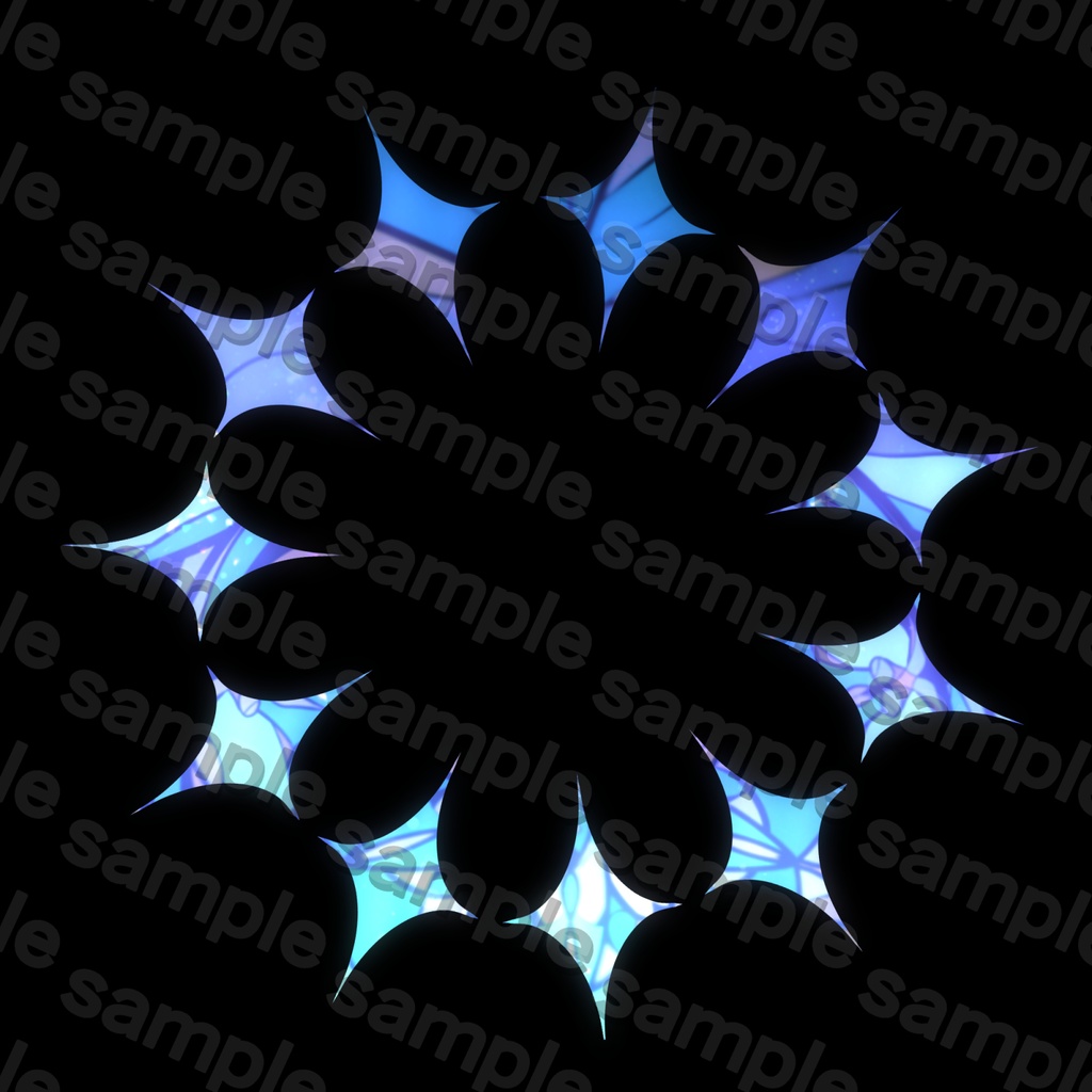 【VRC】ステンドグラスダイヤヘイロー