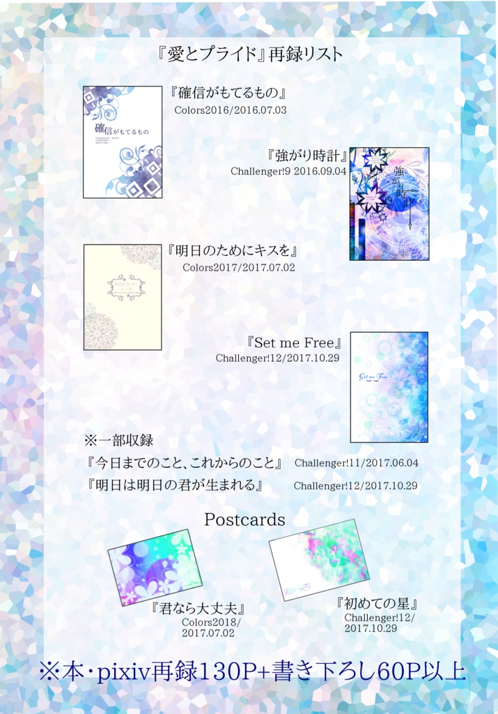 【ミクナギ再録】 愛とプライド