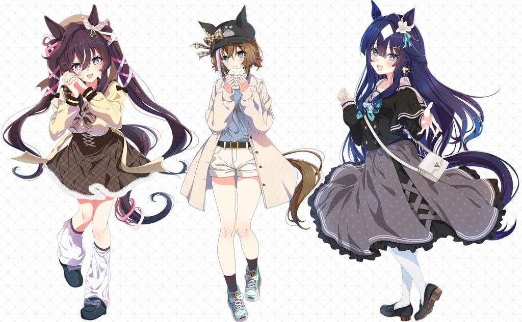 【C106】ヴ姉妹デートコーデアクリルスタンド