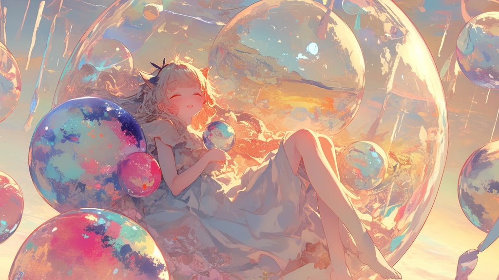 【フリーBGM】泡沫の夢【無料版】