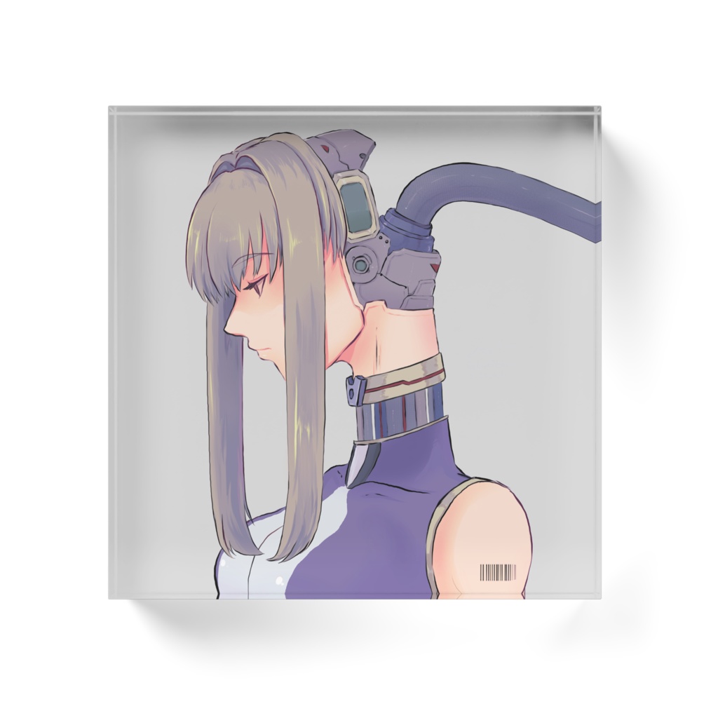 39号後頭部展開アクリルブロック