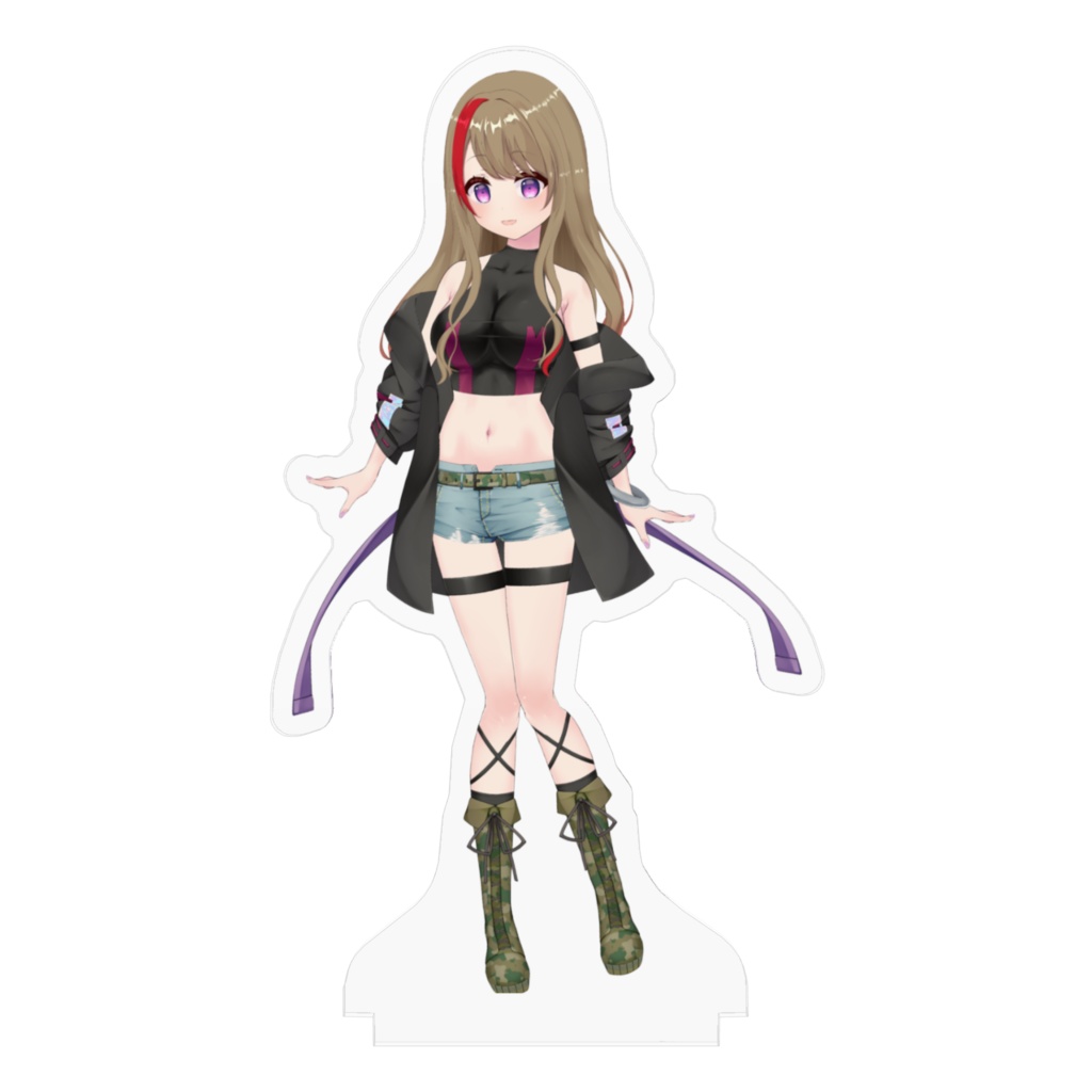 神田さきと1周年記念アクリルフィギュア