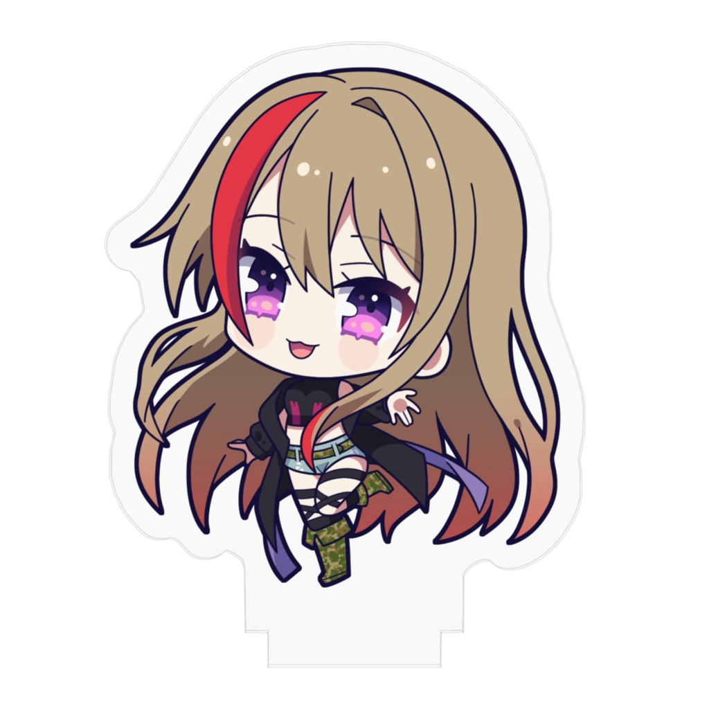 VTuber神田さきと1000人記念アクリルフィギュア