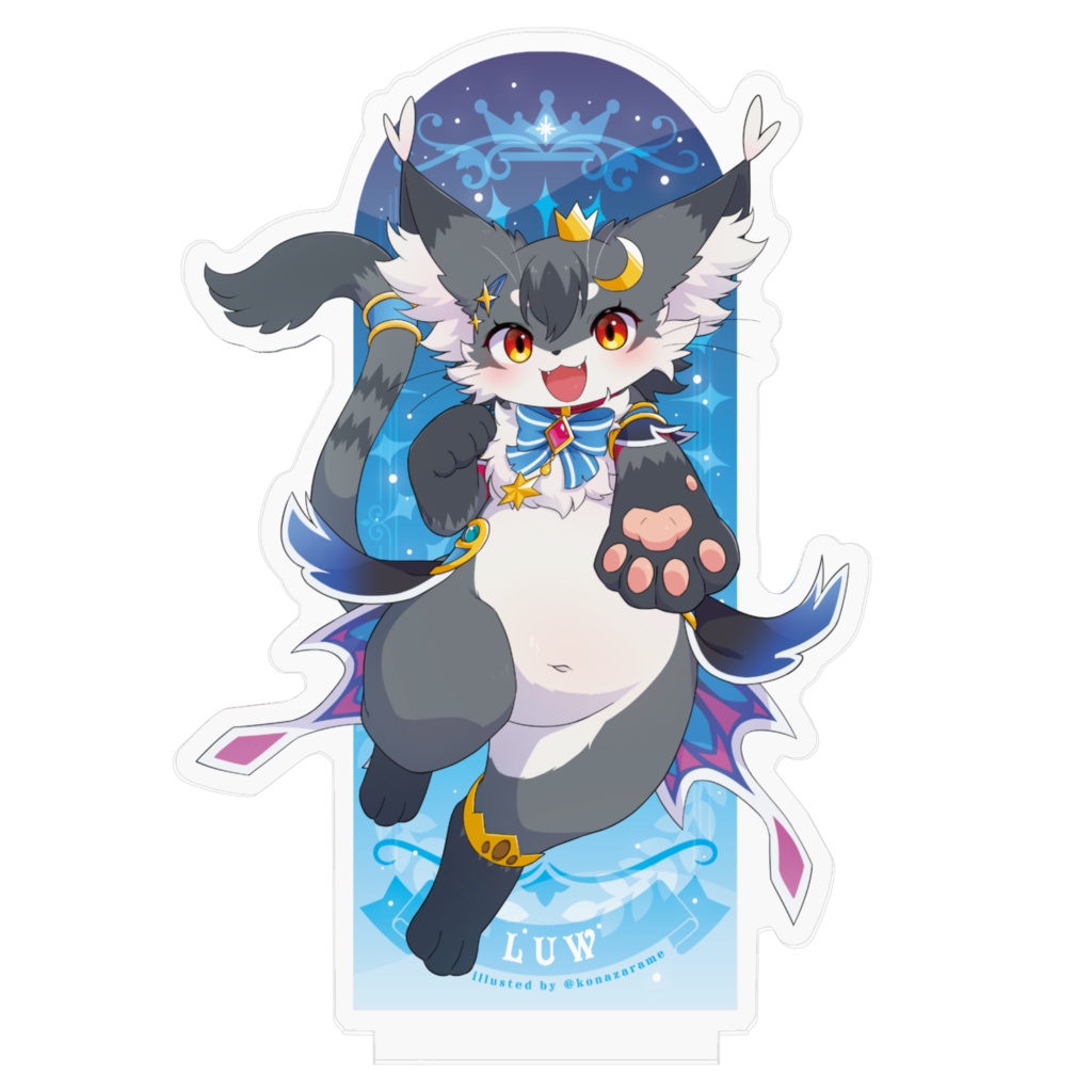 こねこのるぅ(アクリルスタンド)illust:こなざらめ