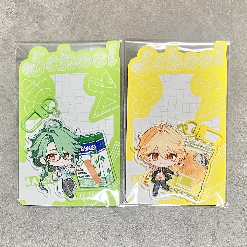 学パロアクリルキーホルダー