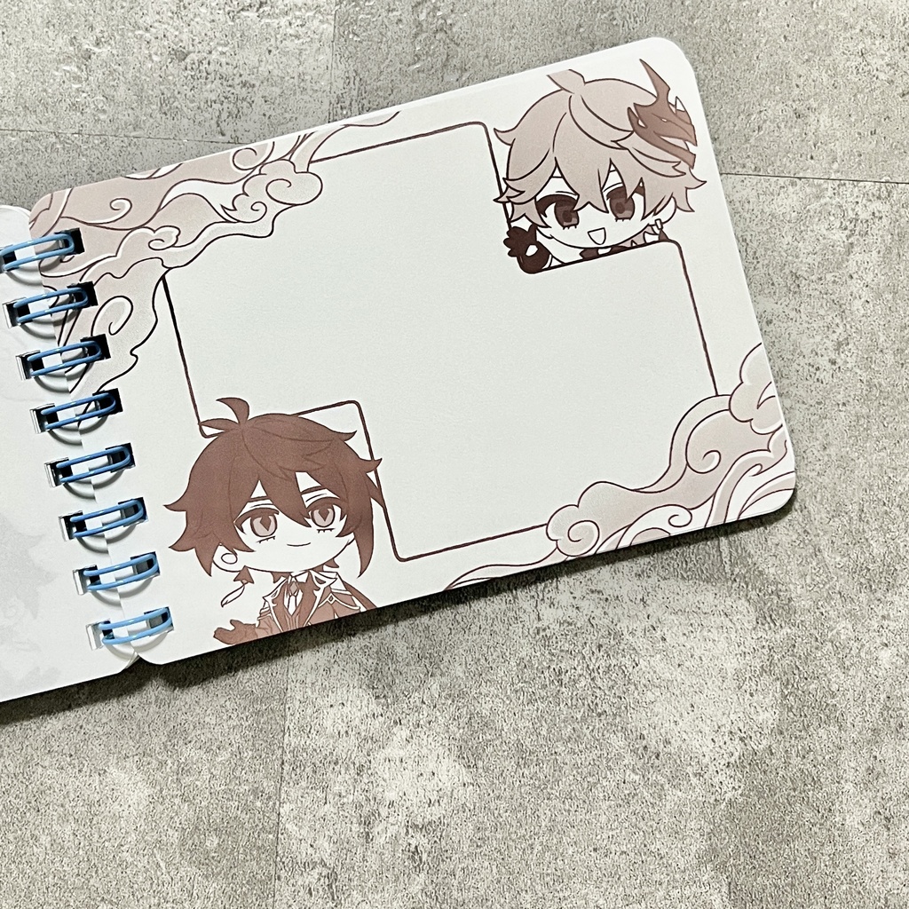 【鍾離・タルタリヤ2026-2027カレンダー】水は岩に季を刻みて