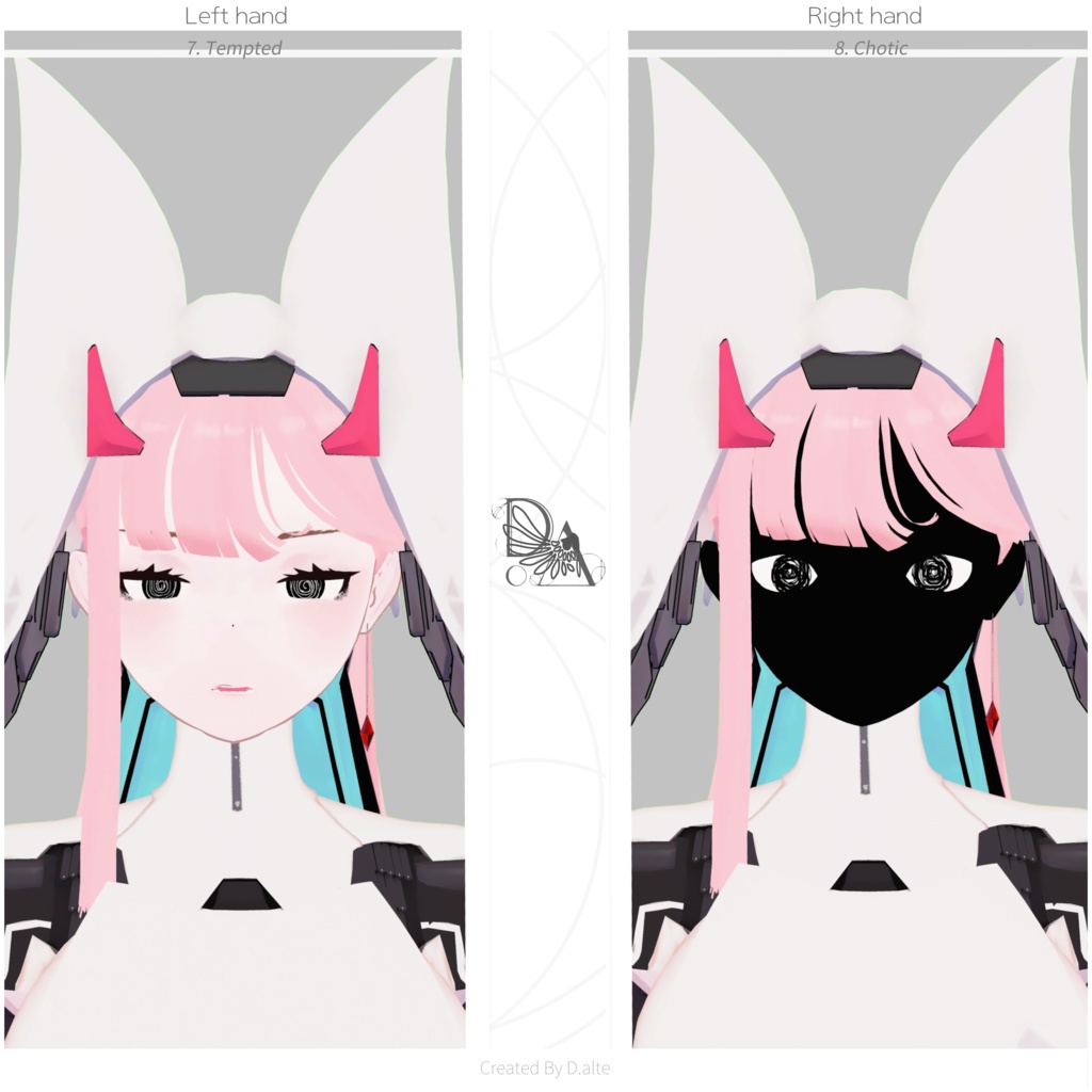 「Luna Flota」VRC Available 3D Model