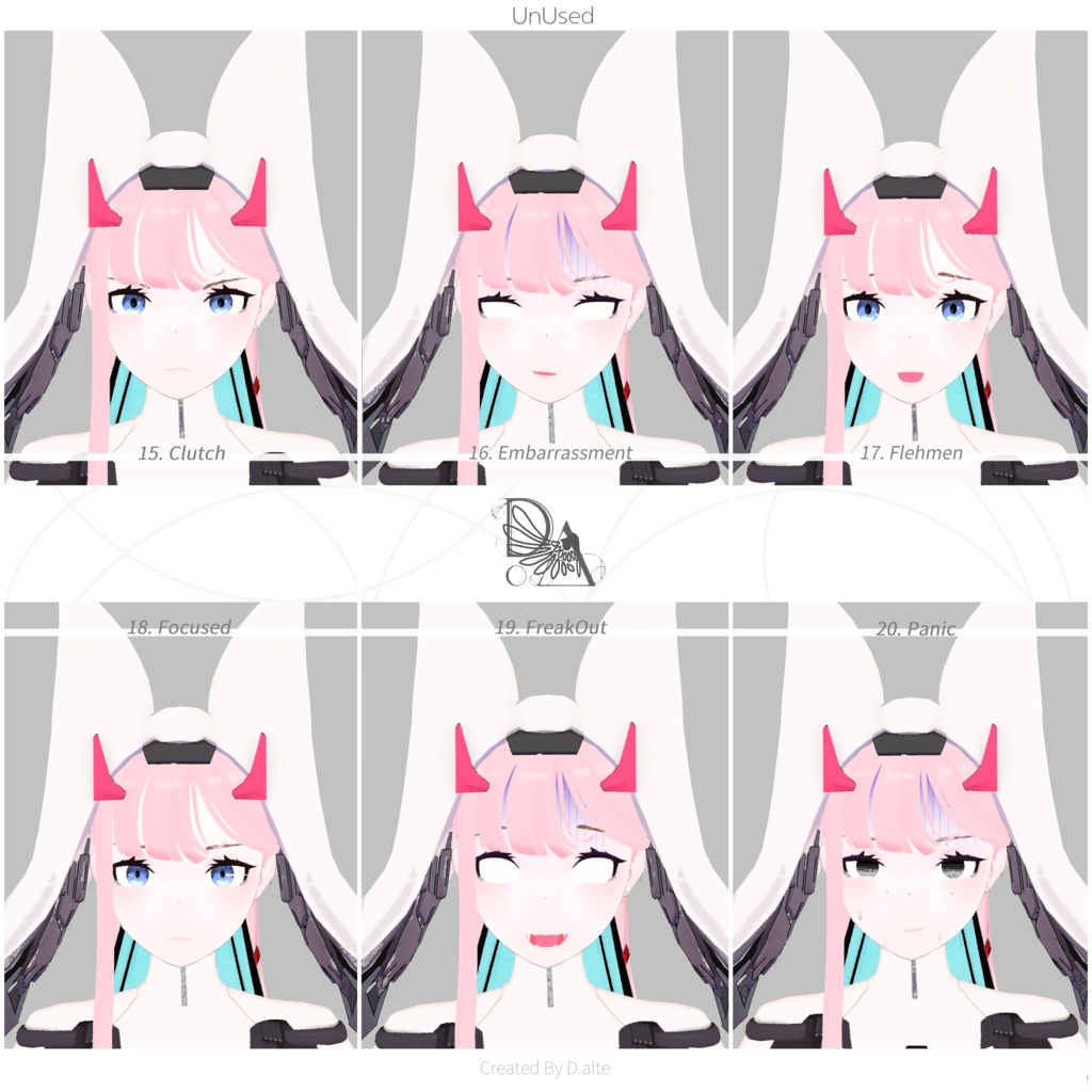 「Luna Flota」VRC Available 3D Model