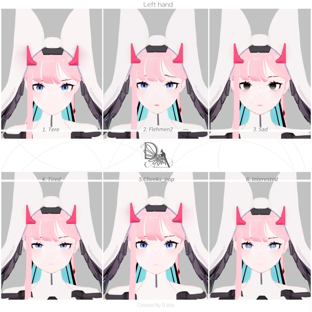 「Luna Flota」VRC Available 3D Model