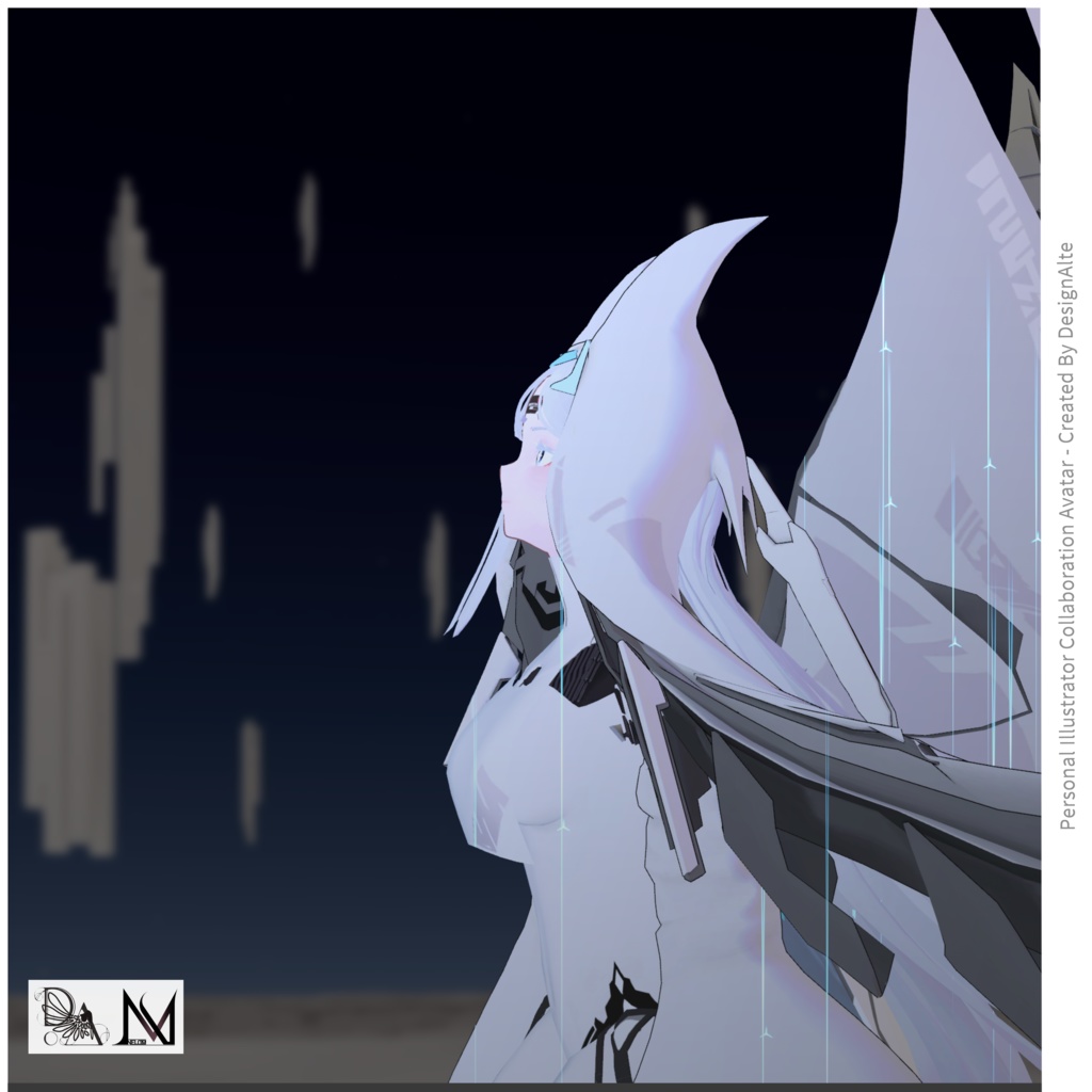 「Luna Flota」VRC Available 3D Model