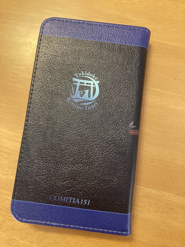 手帳型汎用スマホケース(ハクア)