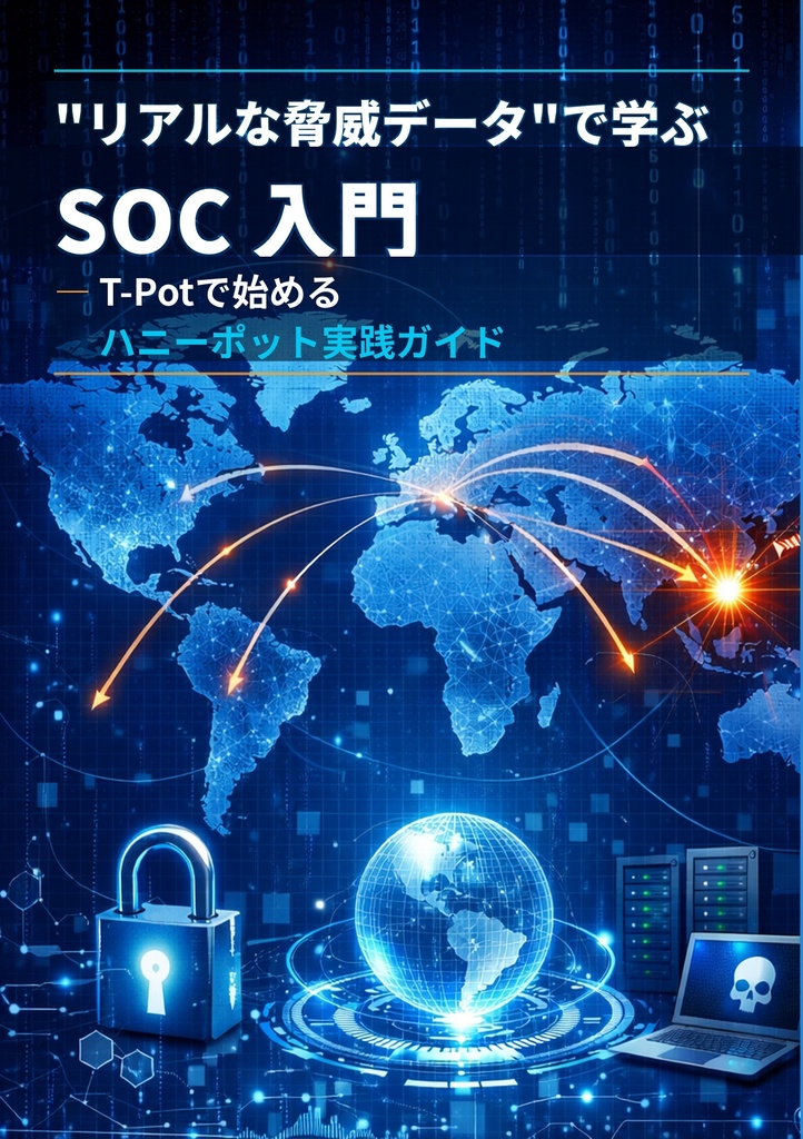 "リアルな脅威データ"で学ぶ SOC ⼊⾨ ―T-Pot で始めるハニーポット実践ガイド