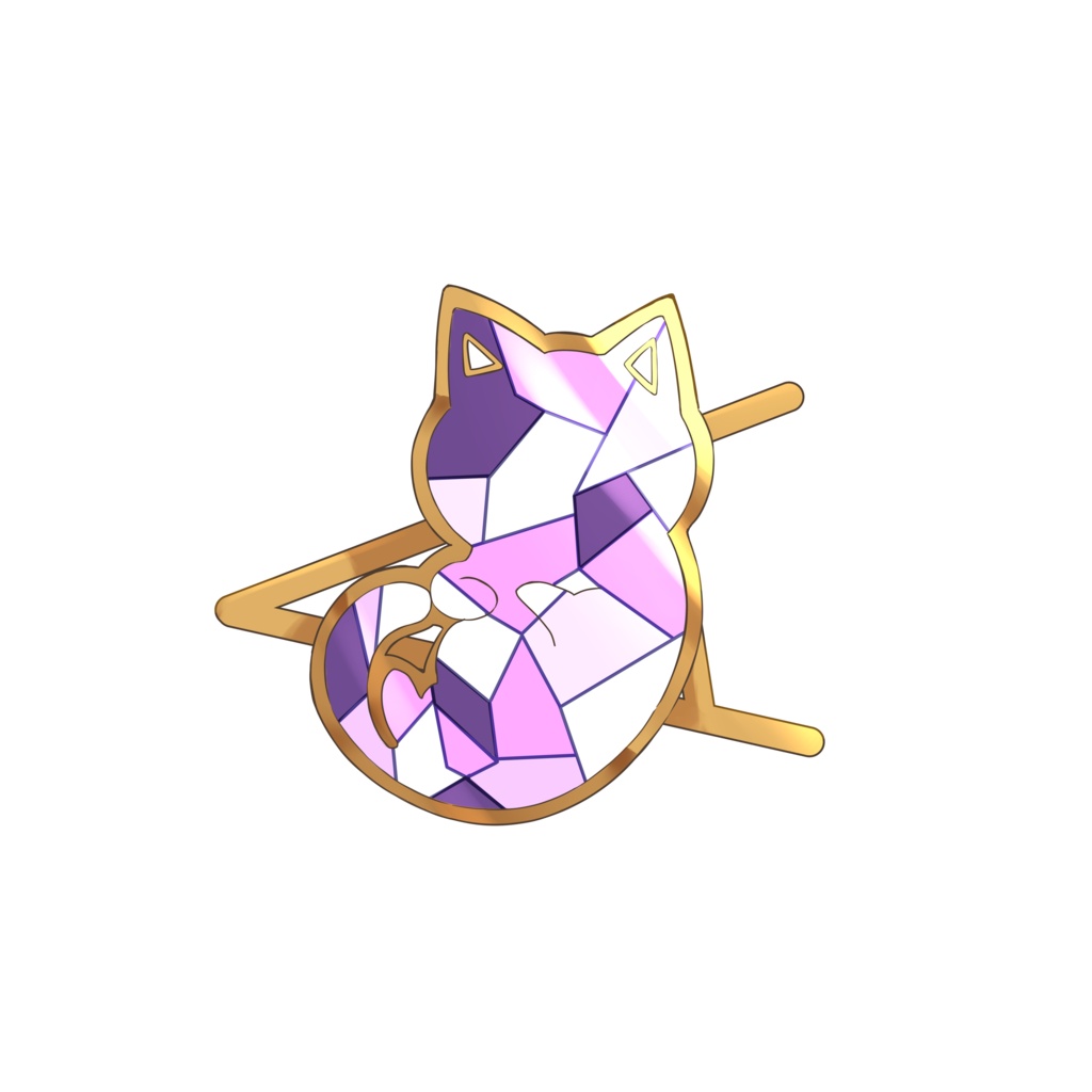 【Vtuber素材】「猫の髪飾り」 /高画質＋商用利用権
