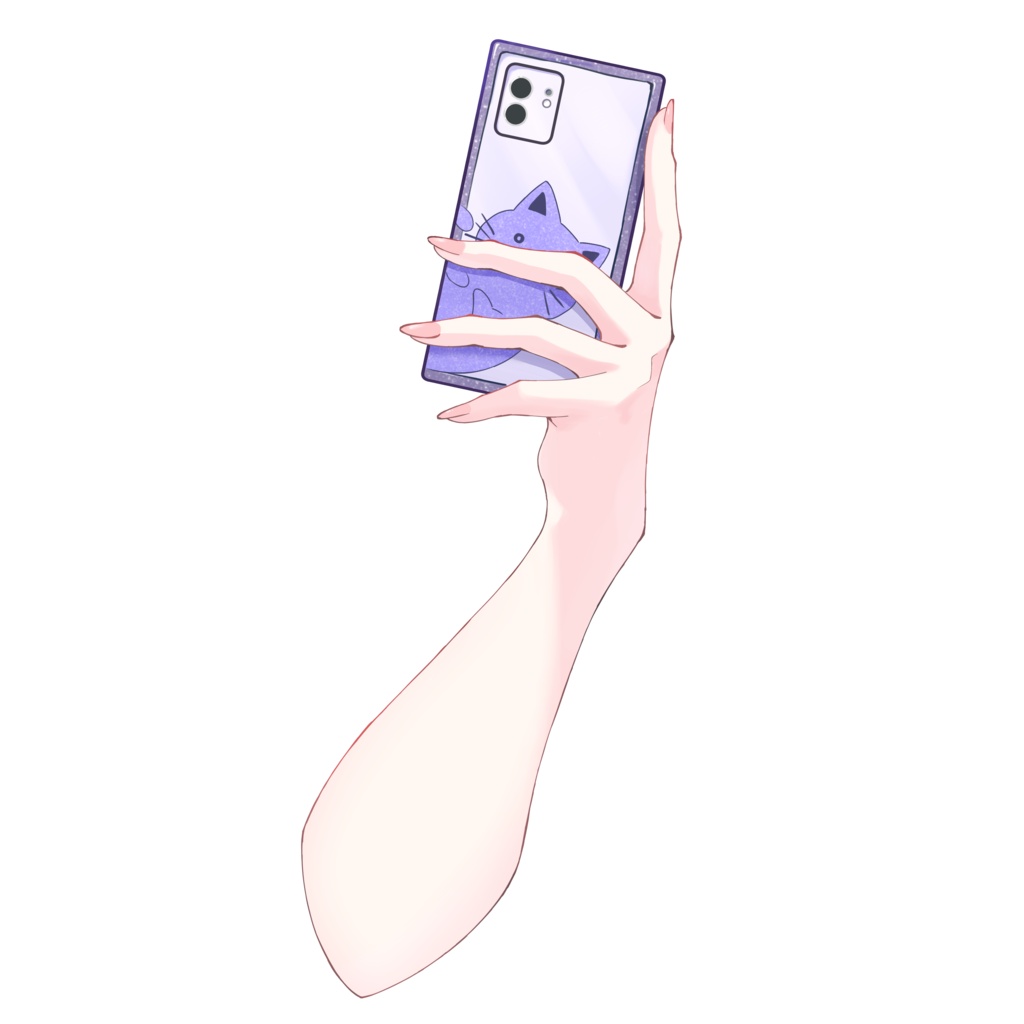 【Vtuber素材】「スマホ」 /高画質＋商用利用権