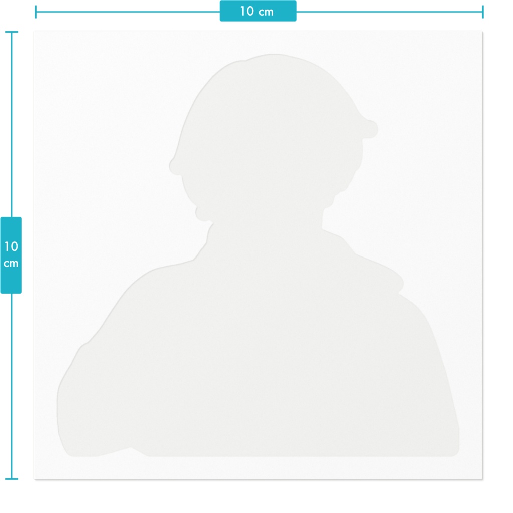 れるステッカー 秋服Ver(ストレートヘア)