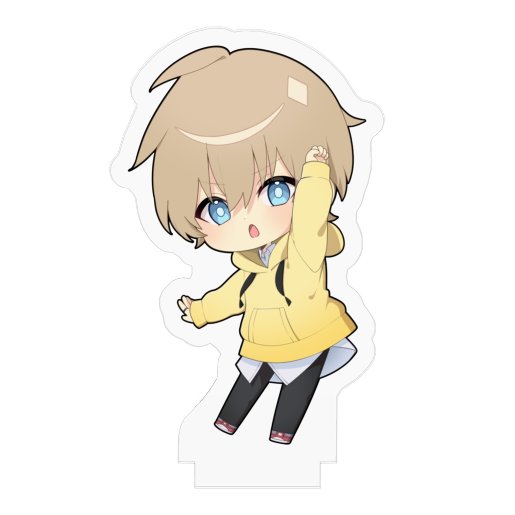 アクリルスタンド(黄色パーカー / ストレート)