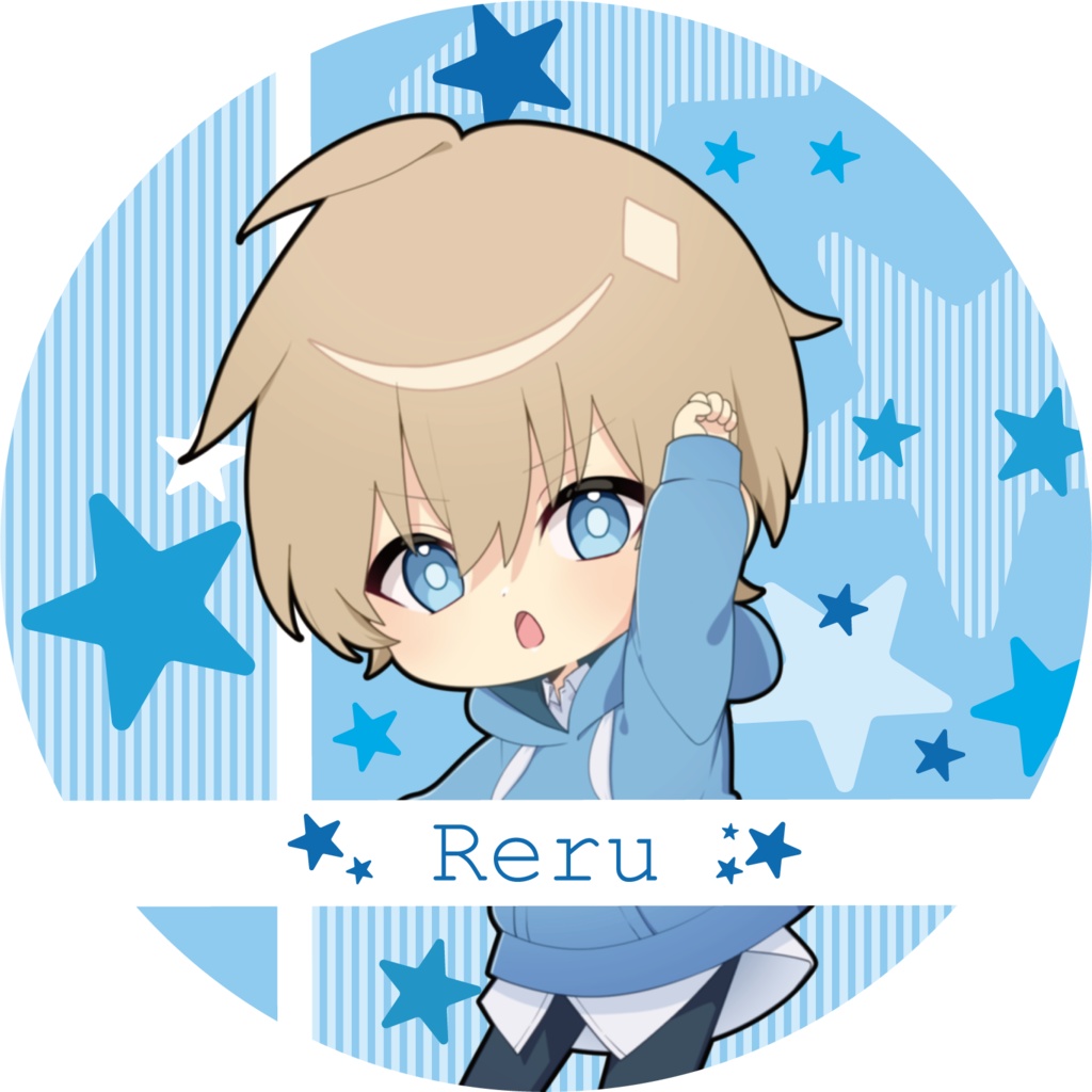 【数量限定】ミニキャラれる缶バッジ(57mm)【匿名購入】