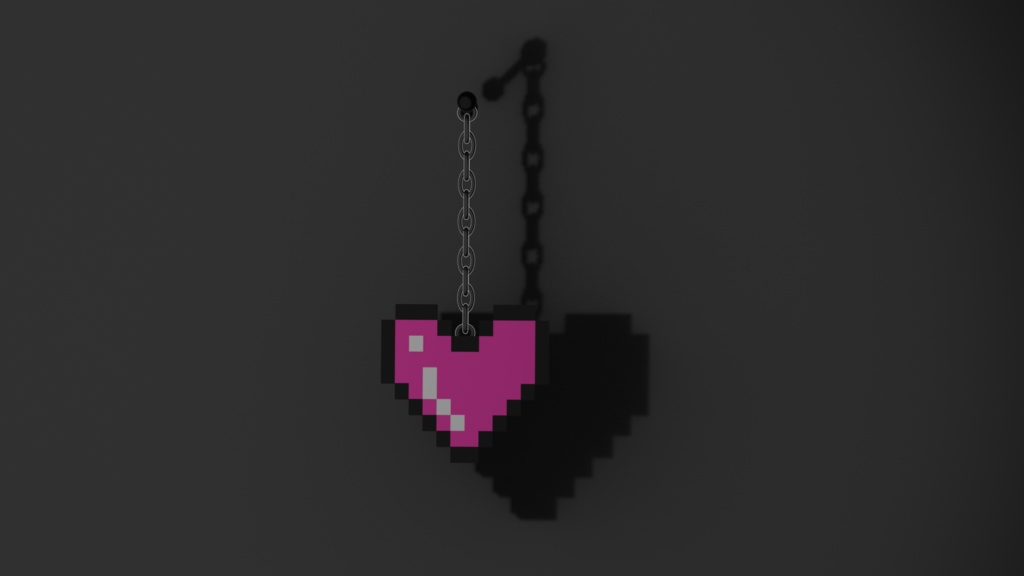 ハートのピアス