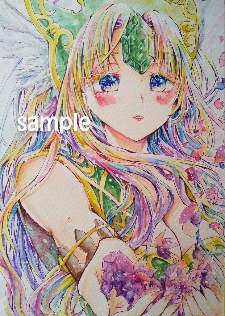 同人イラスト原画 聖剣伝説3ToM リース