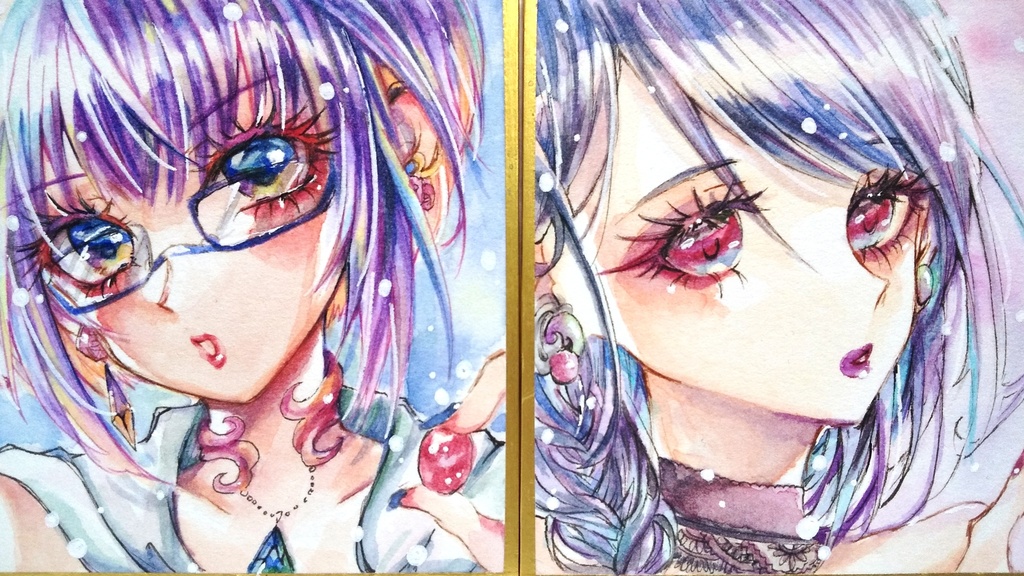 【姫色紙】魔女の宝石
