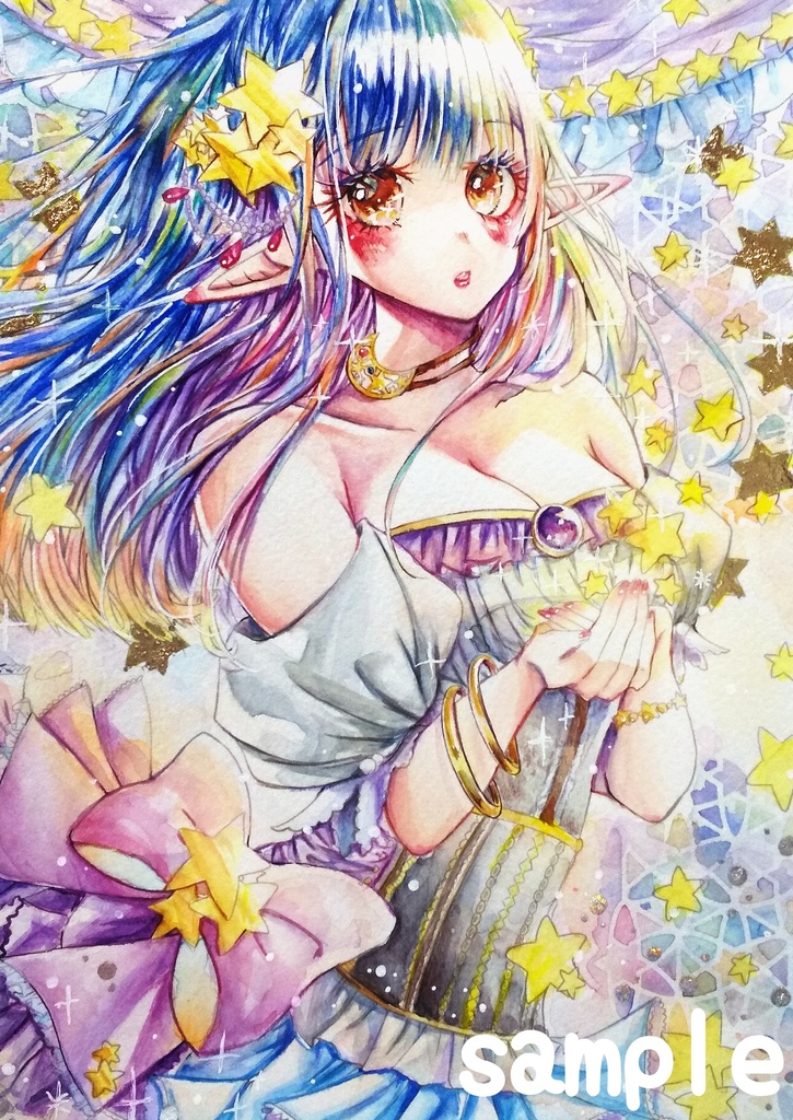 【アウトレット販売】創作イラスト原画