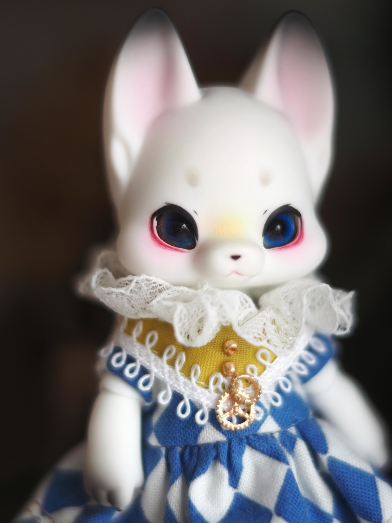 【B品】8mm白目なし ネイビーブルー 七宝グラスアイ