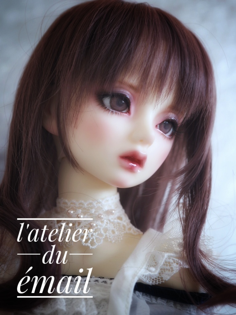 18mm/9mmパープル系（カッパー）七宝グラスアイ