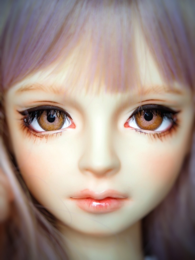 【B品】18mm/9mmイエロー(カッパー)七宝グラスアイ
