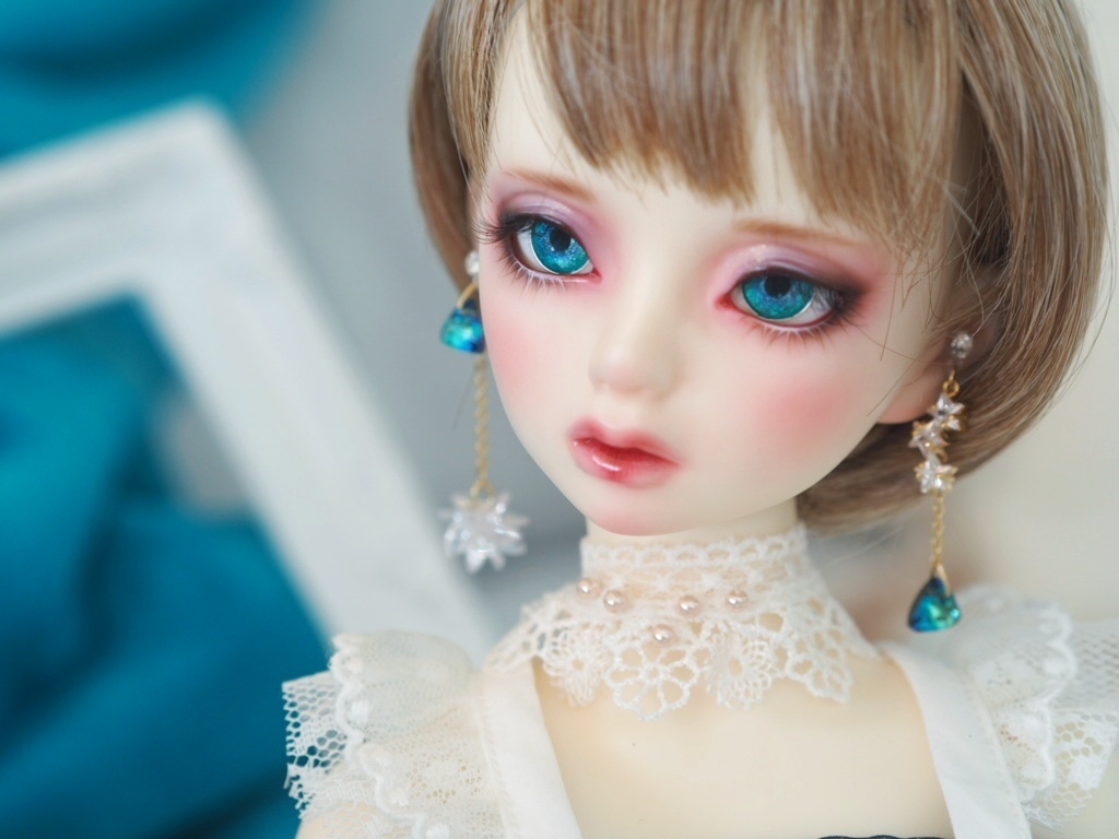 19.5mm/9.5mm エメラルドグリーン・ジェムタイプ 七宝グラスアイ