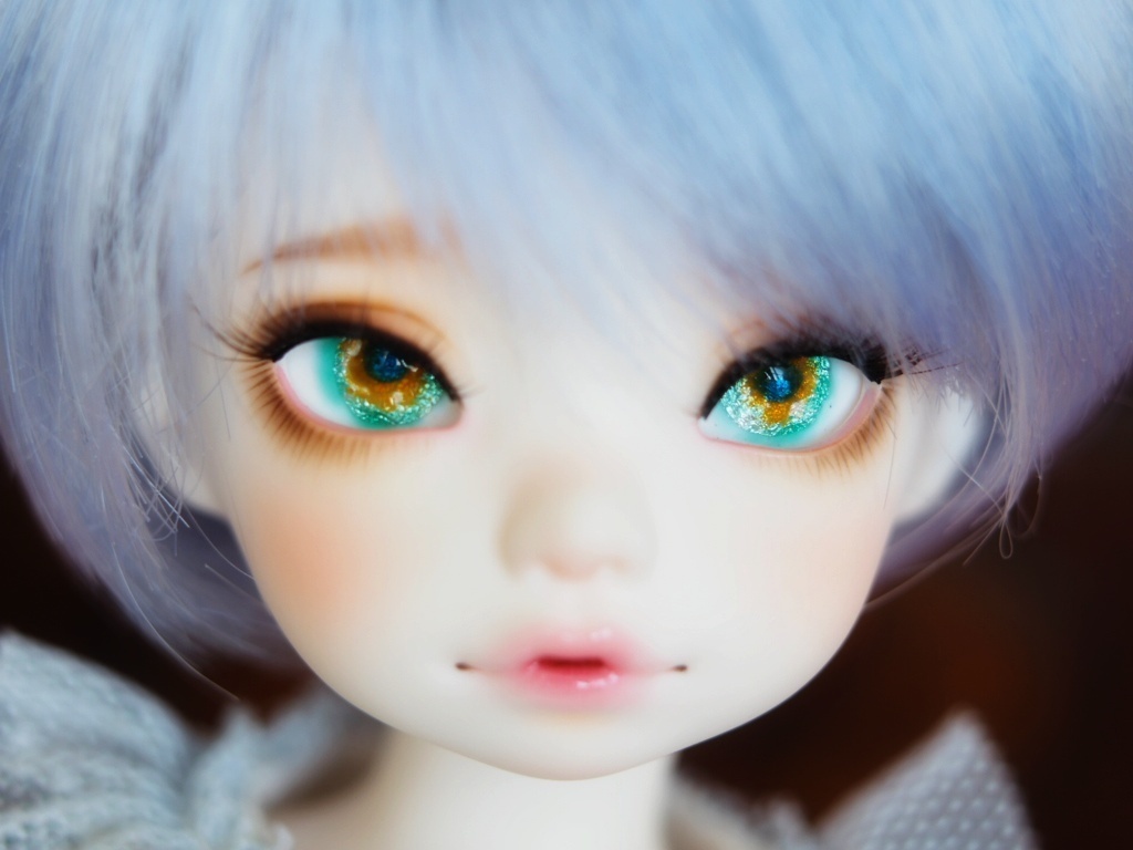 15mm/7.5mm 金茶×ブルーグリーン 七宝グラスアイ