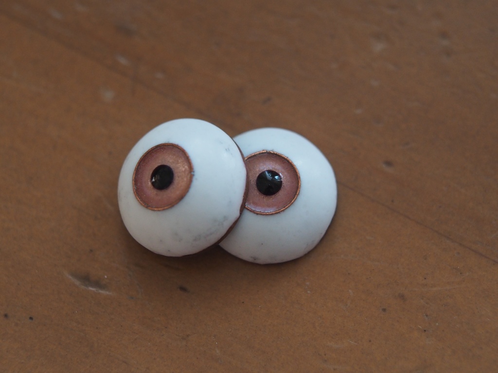 【B品】15mm/7.5mm カッパータイプ 七宝グラスアイ