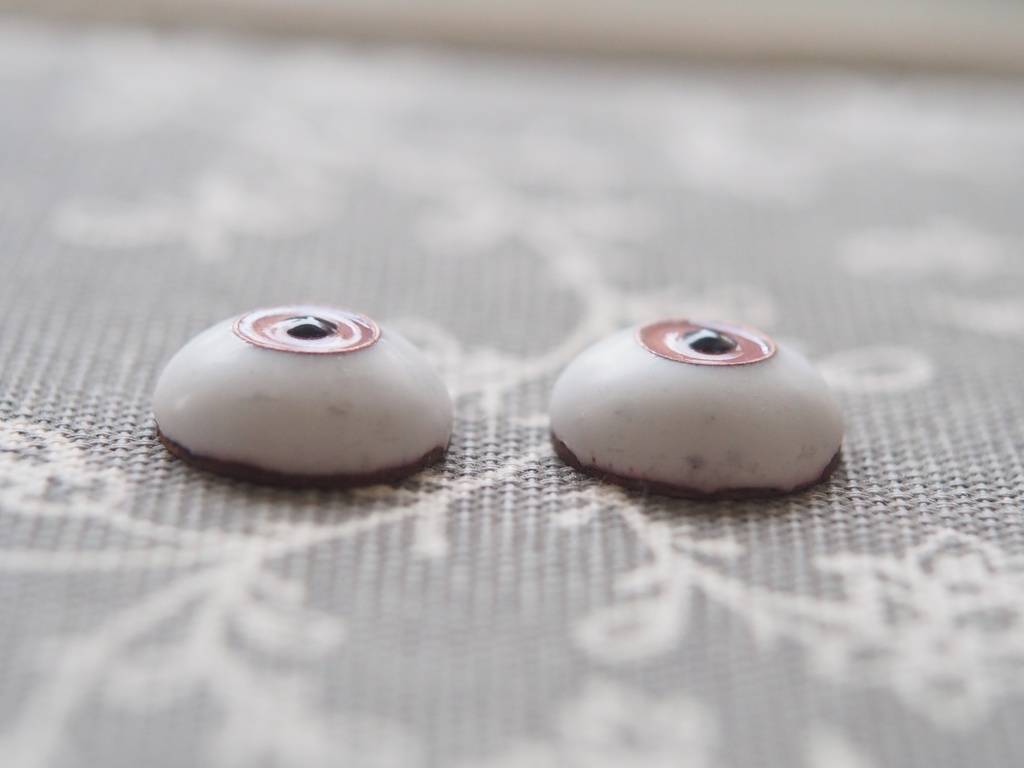【B品】15mm/7.5mm カッパータイプ 七宝グラスアイ