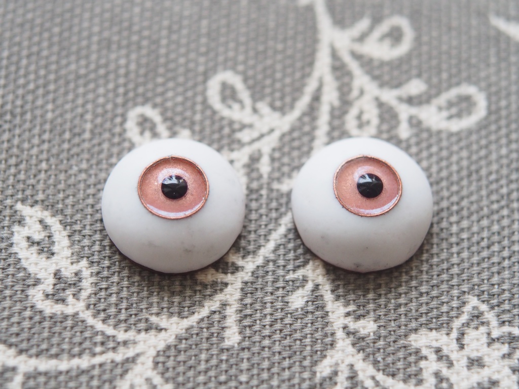 【B品】15mm/7.5mm カッパータイプ 七宝グラスアイ