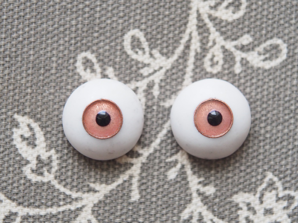 【B品】15mm/7.5mm カッパータイプ 七宝グラスアイ
