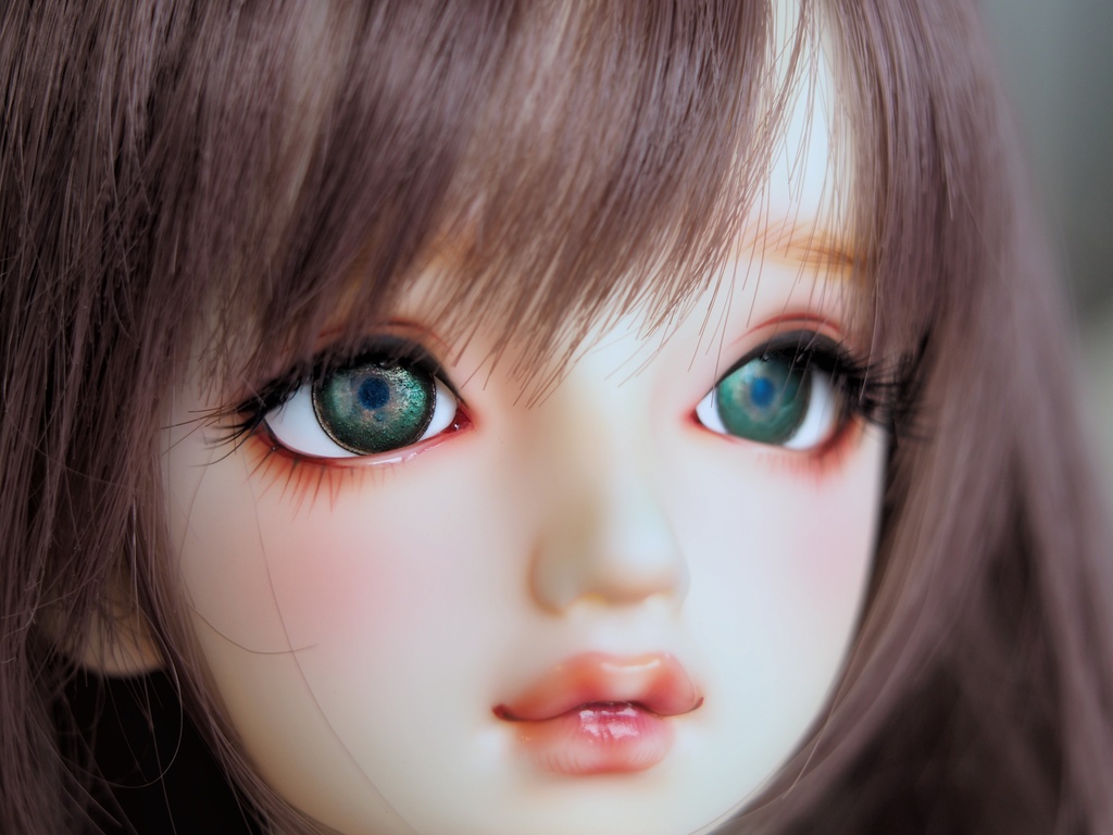 18mm/8.5mm グリーン系カッパータイプ 七宝グラスアイ