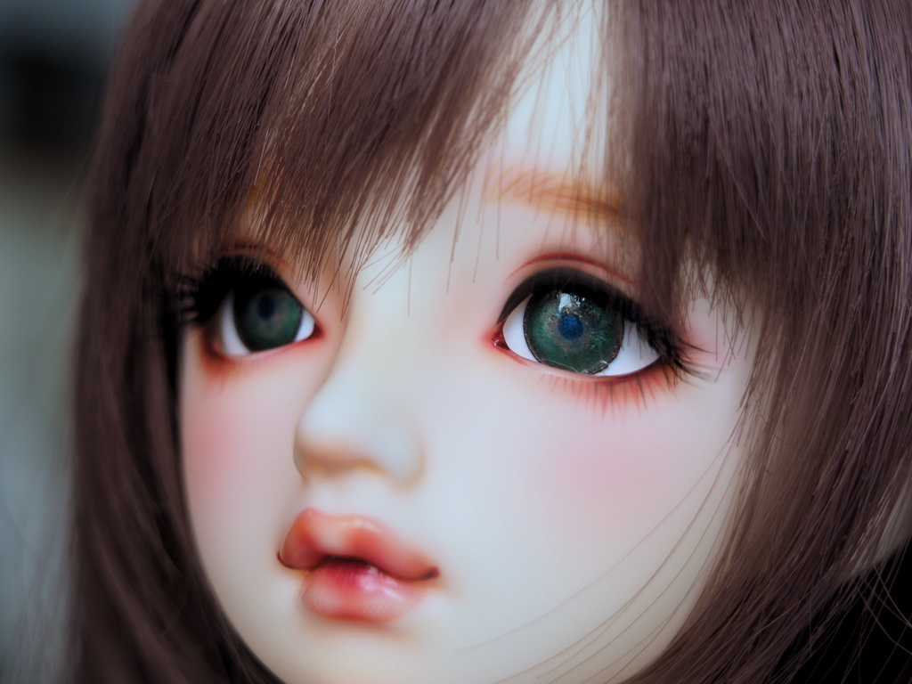 18mm/8.5mm グリーン系カッパータイプ 七宝グラスアイ