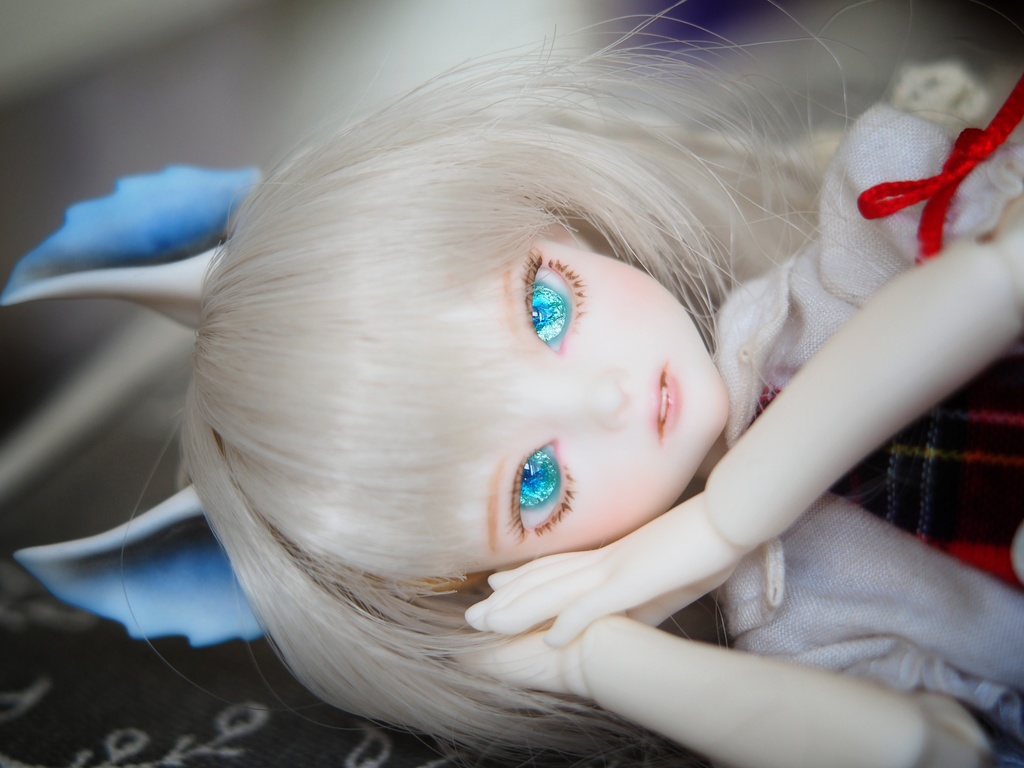 10mm/6.5mm ブルーグリーン系水彩タイプ 七宝グラスアイ 七宝焼きドールアイ